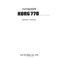 KORG KORG 770 Manual de Servicio
